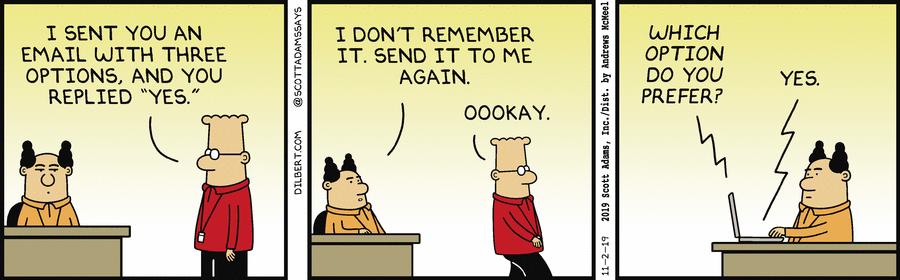 Dilbert Cartoon